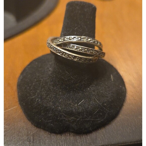 Vintage Sterling Silver Ring Sz 6 - Picture 1 of 6
